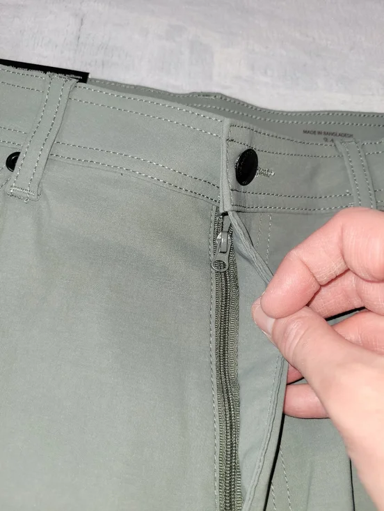 The American Outdoorsman Mens Size 34 Nylon Hiking Trail Shorts UPF 50 Stretch - Picture 6 of 15